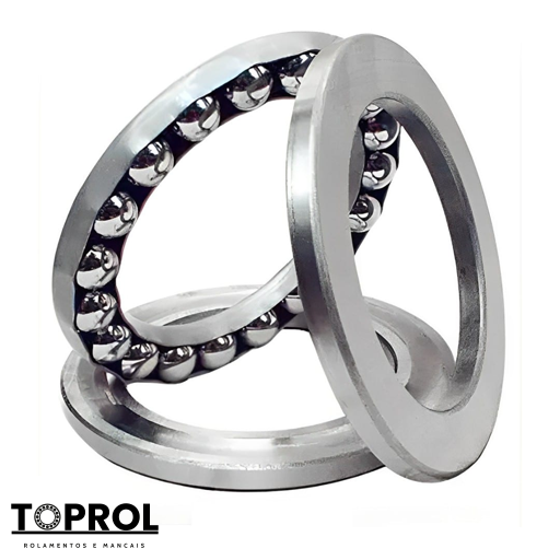 Rolamento axial e de esfera industrial
